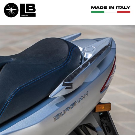 2 ADESIVI 3D GEL PROTEZIONE MANIGLIE compatibili per SUZUKI BURGMAN 400 2006-2016